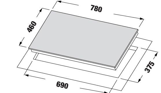 Bếp gas âm 2 lò KF - 228 - Ảnh 2