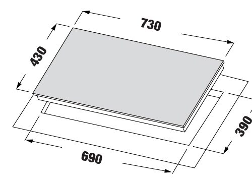 Alternative view of Bếp 1 từ 1 gas KF - 088IG