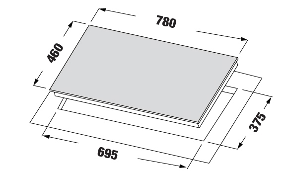 Bếp gas âm 2 lò KF - 630 - Ảnh 2