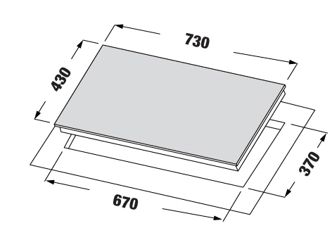 Alternative view of Bếp 2 Từ KF - HD28II