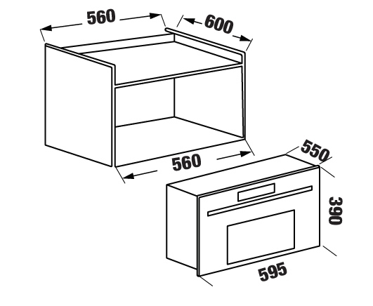Lò vi sóng KF - OSM44L - Ảnh 2