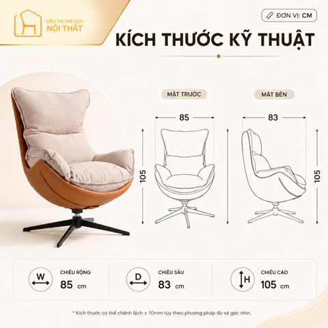 cocoon 3- ghế thư giãn