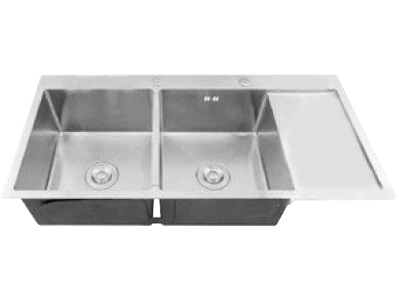 Chậu rửa INOX LS3-10048-2H1C