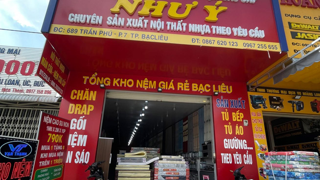 showroom nội thất Bình Thuận