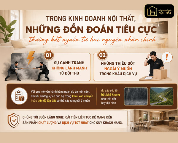 Siêu thị thế giới nội thất lừa đảo