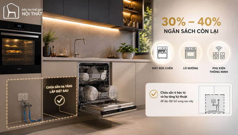 Kinh Nghiệm Chọn Thiết Bị Bếp Chuẩn Đẹp Và Tối Ưu Chi Phí 2026