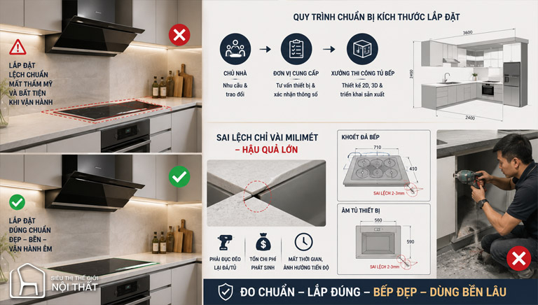 Kinh Nghiệm Chọn Thiết Bị Bếp Chuẩn Đẹp Và Tối Ưu Chi Phí 2026